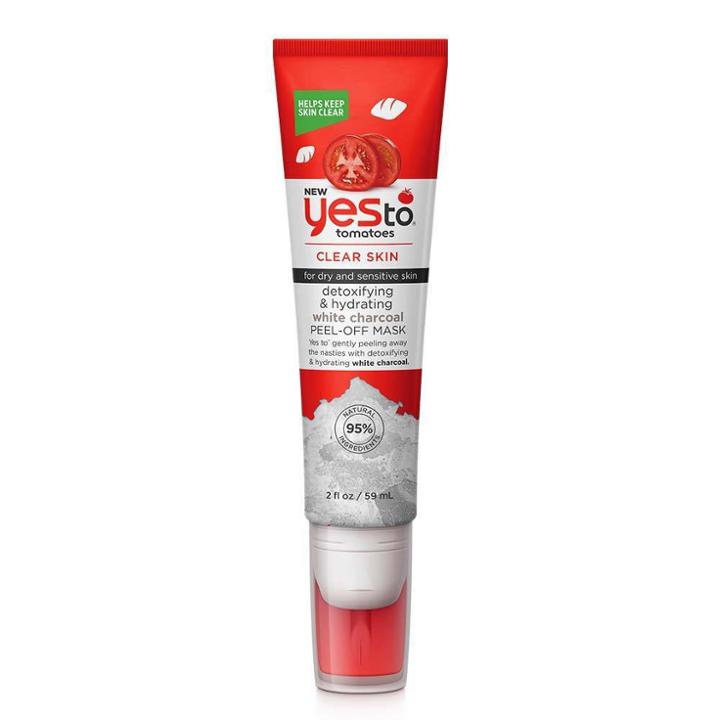 Yes To Tomatoes Detoxifying & Hydrating White Charcoal Peel-off