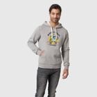 United By Blue Men's Organic Keep It Cool Graphic Hoodie - Heathered Gray