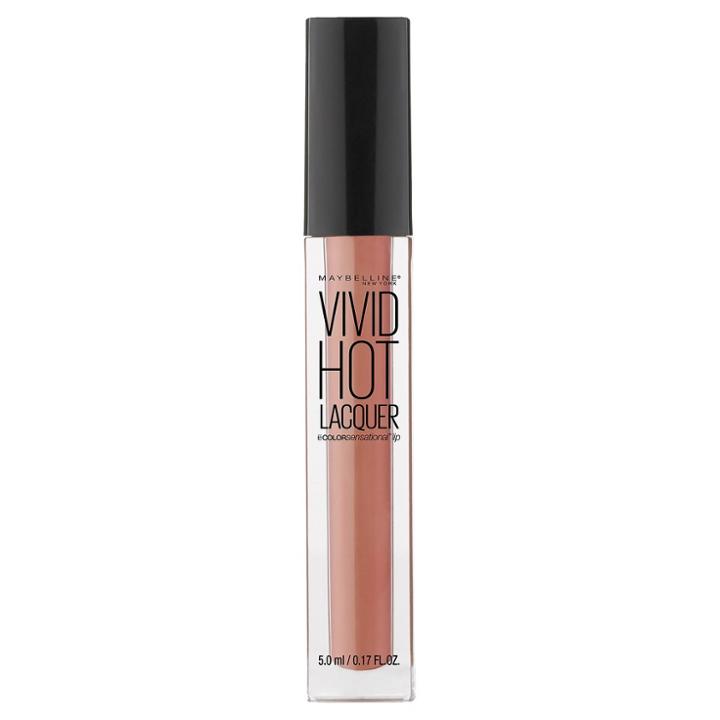 Maybelline Color Sensational Vivid Hot Lacquers Lip Color Unreal