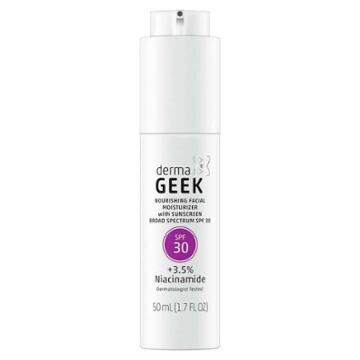 Dermageek Nourishing Facial Moisturizer With Sunscreen - Spf