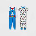 Toddler Boys' 4pc Thomas & Friends Snug Fit Pajama Set - White