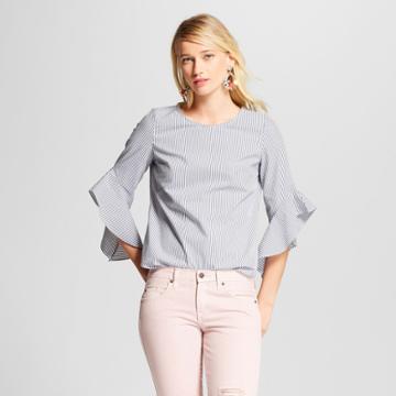Women's Statement Sleeve Top - 3hearts (juniors') Blue