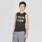 Boys' Graphic Sleeveless Tech T-shirt I Run This - C9 Champion Black