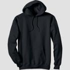 Hanes Men's Ultimate Cotton Pullover Hooded Sweatshirt - Black