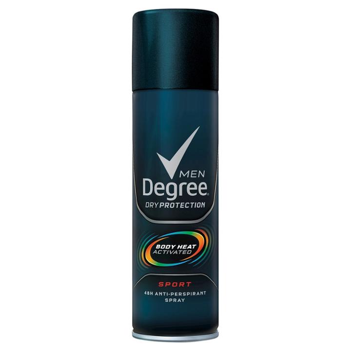 Degree Men Sport Aerosol Antiperspirant And Deodorant