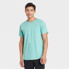 Men's Short Sleeve Soft Stretch T-shirt - All In Motion Teal