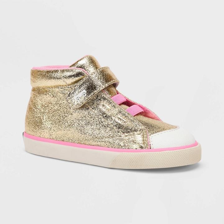 Toddler See Kai Run Basics Belmont Lace-up Sneakers - Gold