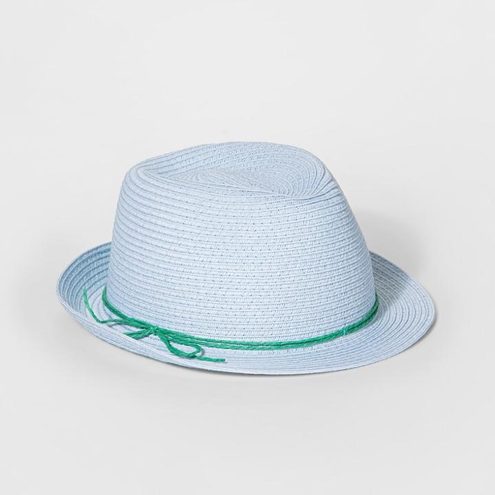 Girls' Wood Beads Band Fedora Hat - Cat & Jack
