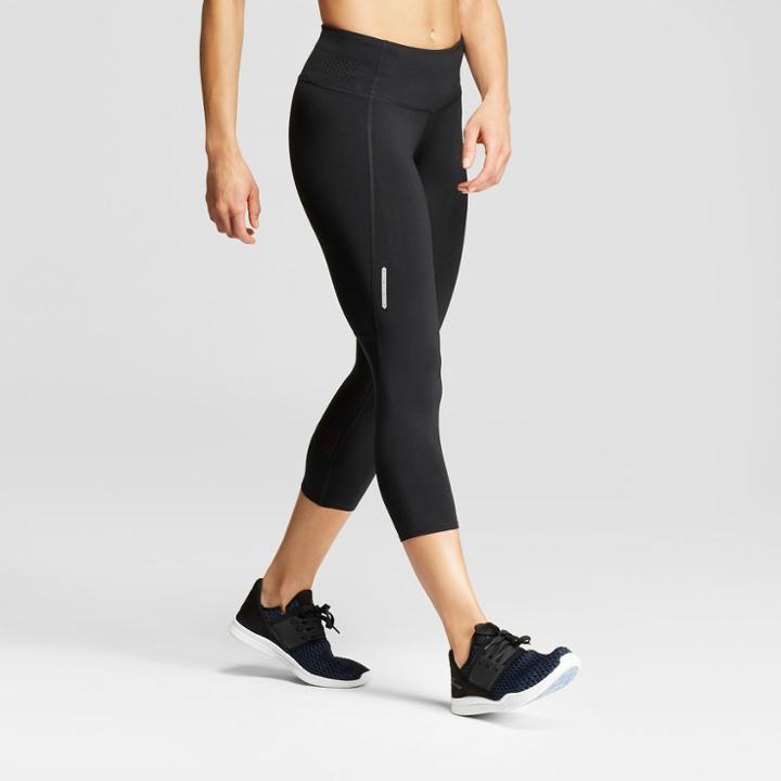 Women's Embrace Mid-rise Run Capri Leggings - C9 Champion Black