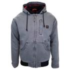 Walls Vintage Duck Hooded Fleece Jackets Big & Tall Washed Graphite Xxxl, Men's, Graphite Gray Heather