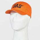 Men's Cotton Canvas Baseball With Embroidered Hat - Goodfellow & Co Orange