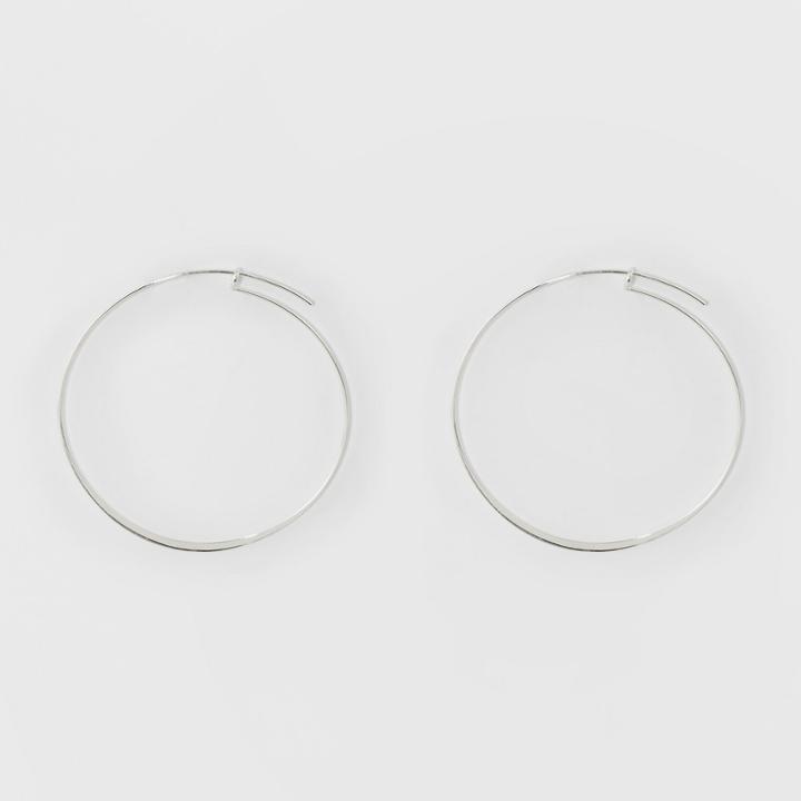Target Large Thin Hoop Earrings - A New Day