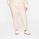 Women's Plus Size High-rise Utility Jogger Pants - Universal Thread Cream