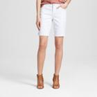 Crafted By Lee Women's Logan 10 Bermuda Jean Shorts - Crafted By