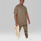Men's Big & Tall Short Sleeve Thermal T-shirt - Original Use Paris Green