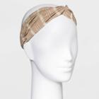 Stripe Knot Headwrap - Universal Thread Tan