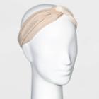 Duo Fabric Headwrap - Universal Thread Beige