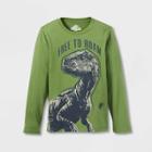 Boys' Jurassic World Long Sleeve Graphic T-shirt - Green