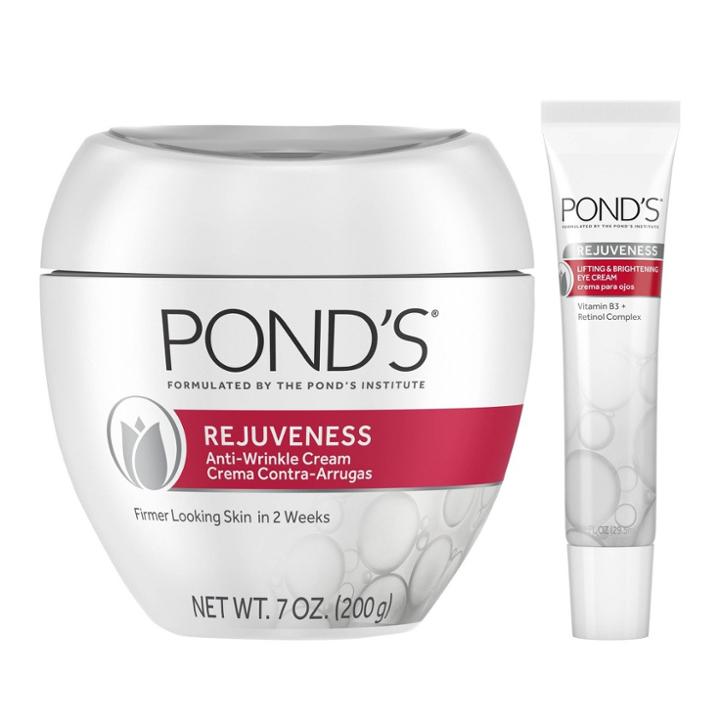 Pond's Eye Cream And Rejuvenating Anti-wrinkle Cream