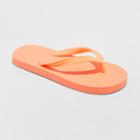Girls' Mari Flip Flop Sandals - Cat & Jack Coral (pink)