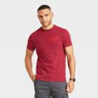 Men's Printed Graphic T-shirt - Goodfellow & Co Red