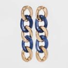 Sugarfix By Baublebar Two-tone Linked Drop Earrings -