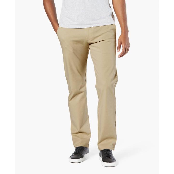 Dockers Men's Straight Fit 360 Flex Ultimate Chino Pants - British Khaki