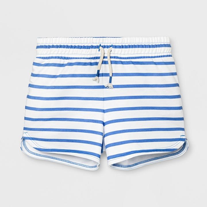 Girls' Knit Shorts - Cat & Jack Horizon Blue