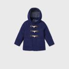 Toddler Faux Wool Coat - Cat & Jack Navy