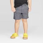 Toddler Boys' Quick Dry Pull-on Shorts - Cat & Jack Heather Black
