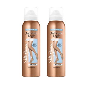 Sally Hansen Airbrush Legs Spray - 03 Tan Glow - 2pc/4.4 Fl Oz Ea