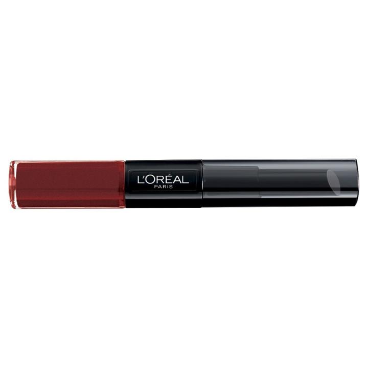 L'oreal Paris Infallible Lip 2 Step 217 Cherry Noir .17 Fl Oz, Cherry Noir