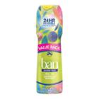Ban Antiperspirant & Deodorant Powder Fresh Twin Pack - 3.5 Fl Oz/2pk