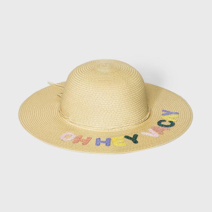 Girls' Floppy Hat - Cat & Jack Yellow