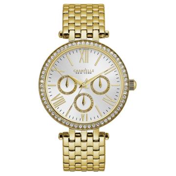 Women's Caravelle New York Analog Watch - Gold,