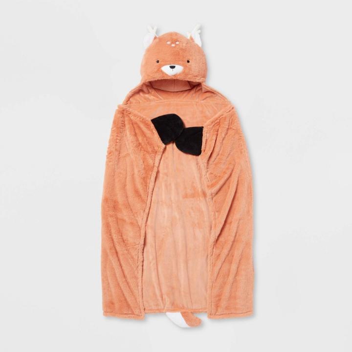 Deer Hooded Blanket - Pillowfort , One Color