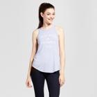 Women's Venice Beach Graphic Tank Top Blue S - Grayson Threads (juniors')