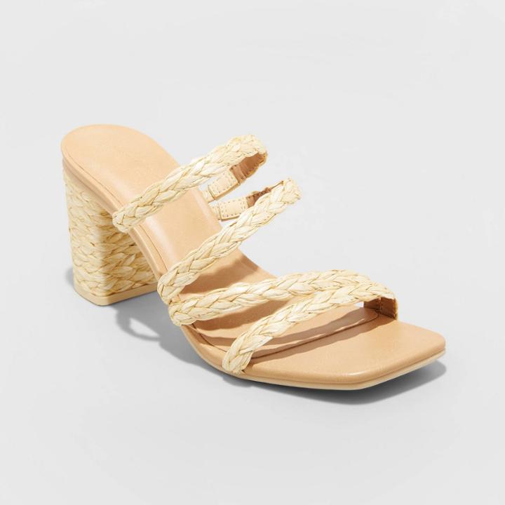 Women's Claire Heels - Universal Thread Natural