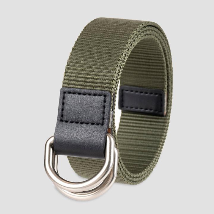 Men's D-ring Belt - Original Use Olive Green