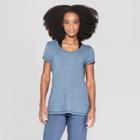Women's Short Sleeve Draped Back T-shirt - C9 Champion Grey Heather