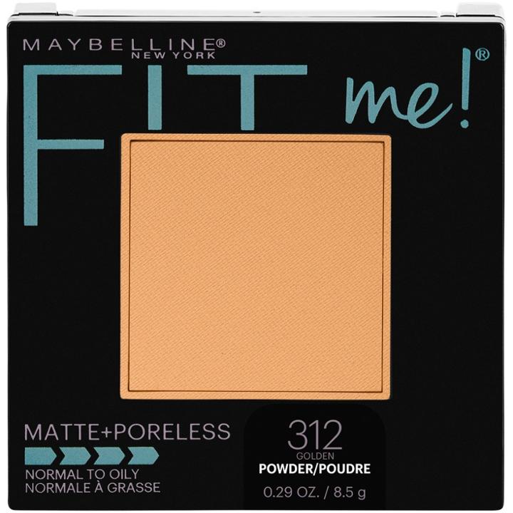 Maybelline Fit-me Matte-poreless Powder 312 Golden - 0.29oz,