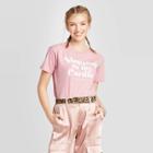 Women's Sex And The City Shopping Is My Cardio Short Sleeve Cropped T-shirt (juniors') - Pink