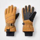 Boys' Quilted Gloves - All In Motion Khaki