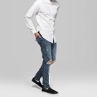Men's Slim Fit Destructed Jeans - Original Use Indigo