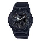 Casio Men's Analog Digital Resin Sport Watch - Black,