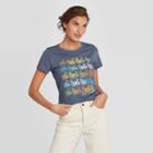 Women's Short Sleeve Commuter Graphic T-shirt - Awake Navy S, Women's, Size: