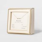 Sterling Plated Light Rainbow Necklace - A New Day , Women's, Size: Small,