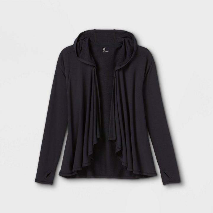 Girls' Cozy Soft Cardigan - All In Motion Black