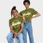 No Brand Black History Month Adult Beautiful In Every Shade Short Sleeve T-shirt - Olive Green