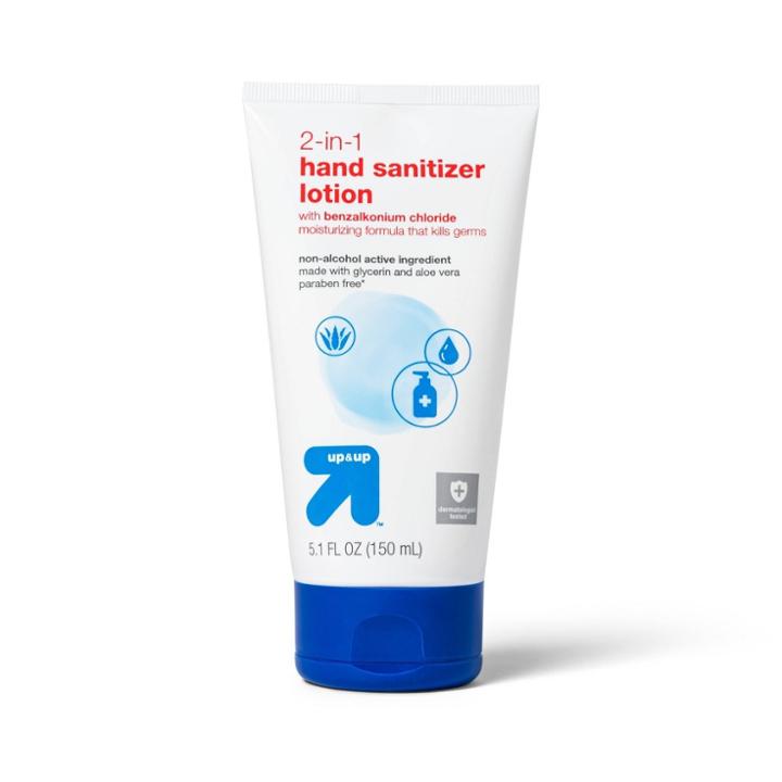 2-in-1 Hand Sanitizing Lotion - 5.1 Fl Oz - Up & Up